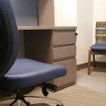 Workstation / Side Chair by Omega Commercial Interiors