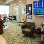Bank Waiting Area designed by Omega Commercial Interior Designers