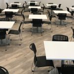 Kimball Dock Tables w/ Poly Chairs