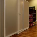 Kimball Narrate Panel System w/ Sliding Glass Door
