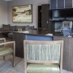 Executive Desk with Privacy Skirt