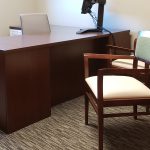 Desk and National® Eloquence™ Side Chair