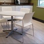 Kimball® Dock™ Table with Poly™ Chairs