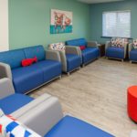National® Swift™ Lounge Seating and Occasional Tables with HON® Flock™ Ottoman