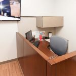 WVU Urgent Care- Secondary Waiting Area- Designed by Omega Commercial Interiors
