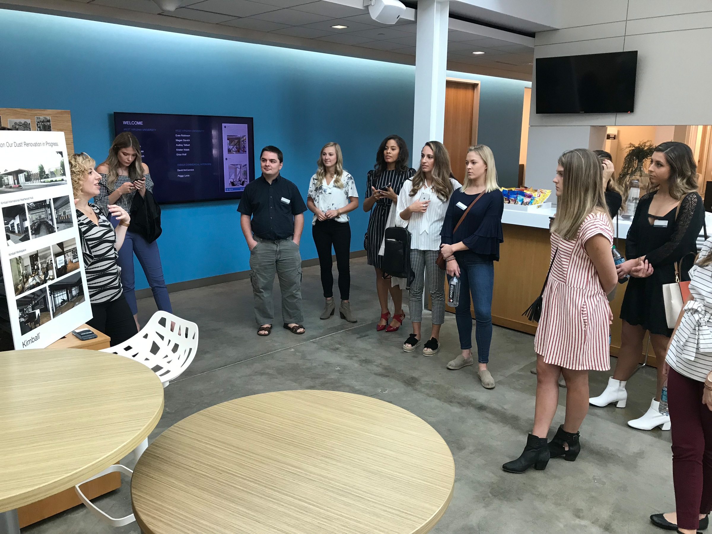 Wvu School Of Interior Design Students Visits Kimball