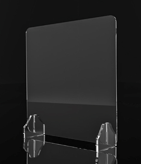 Freestanding Acrylic Health Guard