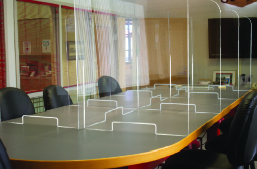 Collaborative Space Health Guards for protection of the spread of coronavirus.